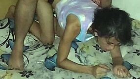 i love my skinny neighbor pounding my tight colombian pussy