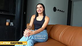 i'm this tiny 18yo colombian with perky chest and round hips in a fake pov interview ride
