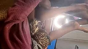 african american milf fucks then hits gloryhole hard