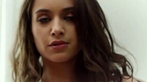 wanna see this hot petite teen model strip sexy lingerie rip clothes pose perfect big ass cute small tits?