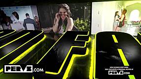 BRATTY Freya Von Doom CAUGHT stealing. Stepmom watches LACTATING Latina get PUNISHED fucked hard.