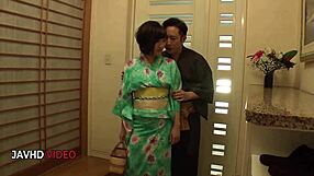 naughty japanese housewife harua narimiya starts cosplay foreplay with hardcore blowjob