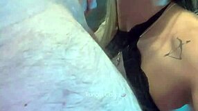 Brazilian Big Ass Blonde Fucked in Pussy and Ass by Bald Guy