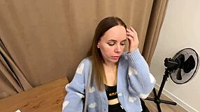 Milf Mommy Signs Contract Becomes Landlord's Creampie Toy