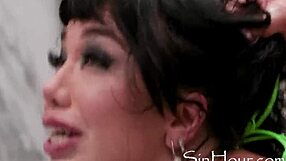 cramming her tight filthy anal hole till it floods with cum