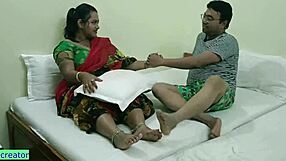 horny indian wife bends over for doggystyle creampie on ranch