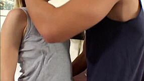 Hanging out with swingers gets her so horny she can't resist the backseat action