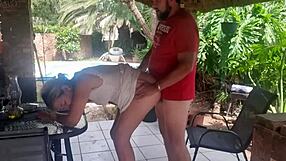 Pssygalore69 Bent Over Desk, Doggystyle Fucked Hard by Brother-in-Law, Cum on Ass