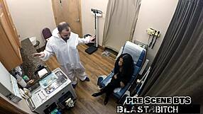 yesenia yousos spreads pussy moaning as patient blasts creampie pov