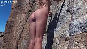 wanna see sasha bikeyeva's perfect nude body and hot ass on atlantic beach?