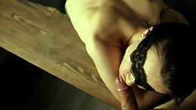 Petite slut stretches tight juicy ass with fisting anal blowjob cum