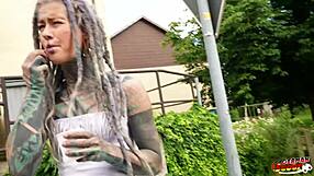 German scout fucks split tongue tattoo emo anuskatzz rough anal gaping at casting