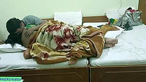 horny indian wife bends over for doggystyle creampie on ranch