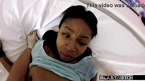 Helpless Hottie Minnie Rose Feels Overwhelmed Getting Blasted In Latex