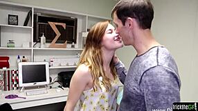 hot gf rides stranger cock bent over bound masked 😈🍆 cowgirl