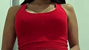 Petite tetona hermanastra sneaks to hermanastro craving his thick verga in taboo massage