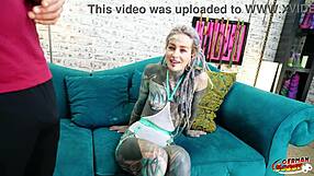 German scout fucks split tongue tattoo emo anuskatzz rough anal gaping at casting
