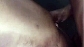 Creamy ebony milf's wet pussy takes hard group banging session