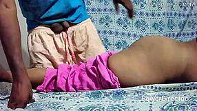 big tits indian bhabhi gets bent over fucked by dewar on beach 😈🍆