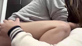 ever wonder why my horny latina roommate rides cock endlessly in our dorm?