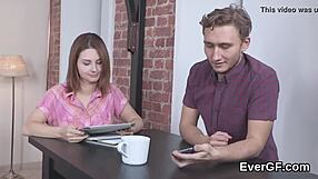 damn it hurts watching my sexy girlfriend get fucked hard by buddy for desperate cash in threesome