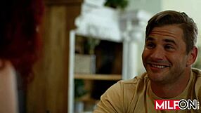 oh damn curly busty redhead kiki daire craves nathan bronsons dick in her juicy bald pussy