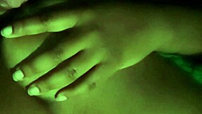 licking my chubby ebony nipples feels so good at night