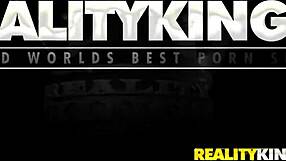 Rachel Raxxx bounces those massive natural tits in reality kings hardcore