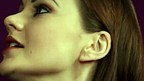 BONDAGE BABE SUCKS BALLS POV UNTIL FACIAL CUMSHOT!