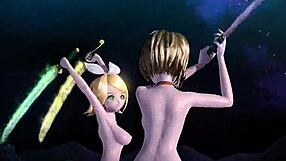 kagamine rin meiko haku nude mods bare huge tits and ass