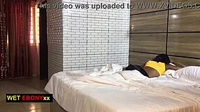 thief breaks in expecting cash but finds my horny shaved pussy ready for his monster cock