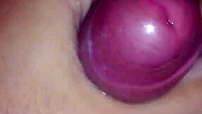 Will this emo guy's creamy excited cock explode from the buildup?