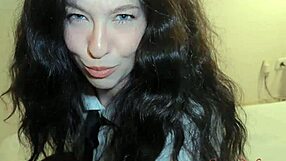 SCHOOLGIRL HESITATES BUT BEGS FOR BIG COCK DOGGY CREAMPIE