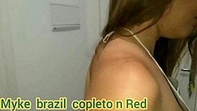 Diarista Larissa Leite Cleans Myke Brazil's House Then Gives Big Ass Anal Oral Fuck