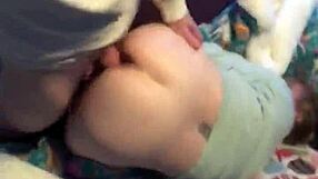 that pawg little mama craves thick uncut monster cock cumshot all over her juicy big ass