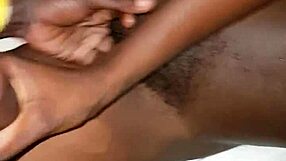 her hairy pussy lips spread wide as monster cock pounds deep creampie explosion