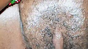 POV Wet Pussy Takes Massive BBC Creampie From Ebony Stud Before Valentine's