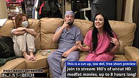 blaire celeste's mouth overflows with my massive cum blast