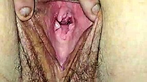 Stepmom rips clothes to strip in new thong showing big tits.