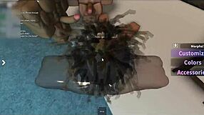 latina by pool sucks three big cocks deep down throat