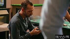 daisy taylor's got that super sexy shemale vibe with big cock