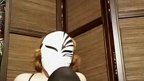 Petite girl teases in pantyhose and lingerie solo