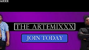 sarah arabic's big tits bounce in artemixxx interview