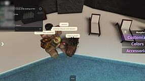 latina by pool sucks three big cocks deep down throat