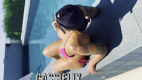 stripping naked on sea to fuck huge cock on boat till creampie fill