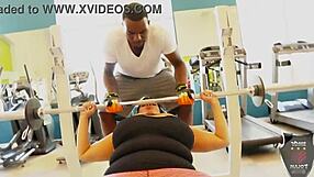 Rome Major rams chunky Sofia Rose's throat with his massive BBC