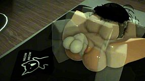 Busty childhood friend caught stroking tits in bed gets fucked hard