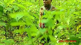 bbw college babe rides big black cock outdoors on vacation