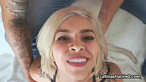 Yo this busty no bra latina amateur teen gets fucked rough with big cock in casting interview