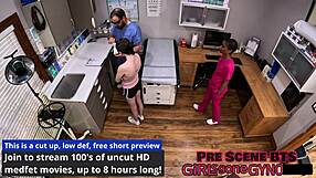 this rectal exam on serena morgan feels like just a formality right now doesn't it with all the fingering and spreading going on backstage